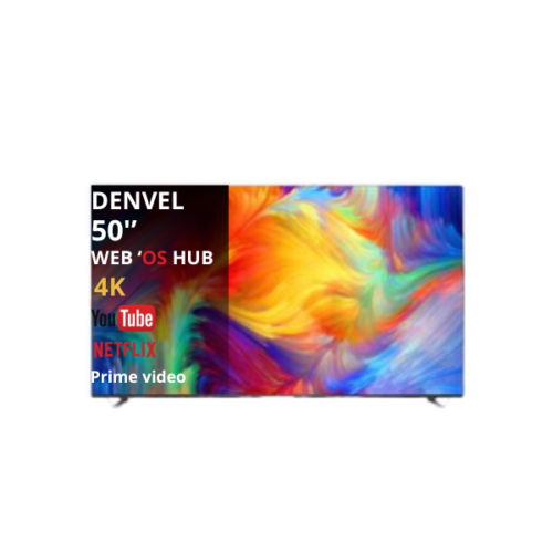 Téléviseur Denvel 50" 50DK5 Smart Tv -Web'OS TV-4K