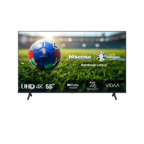 Téléviseur Hisense 55" 55A6N Smart Tv 4K -Vidaa U