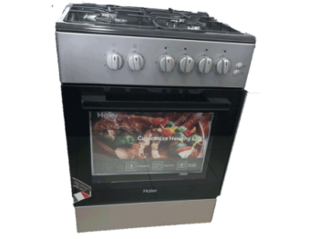 Cuisinière à gaz Haier HCR2040EGS1 60x60 - 4 feux