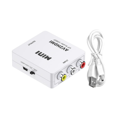 Mini convertisseur RCA AV vers HDMI AV2HDMI RS-AVHD2