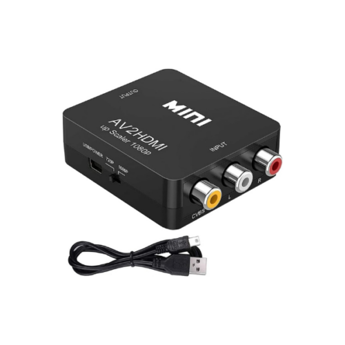 Mini convertisseur RCA AV vers HDMI AV2HDMI RS-AVHD2