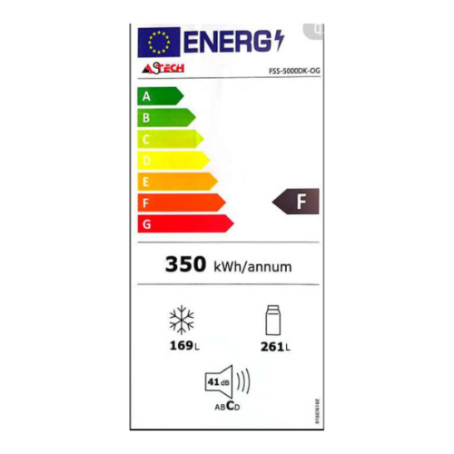 Réfrigérateur side-by-side Astech FSS-5000DD-OG - 531L - NoFrost