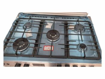 Cuisinière à gaz Astech CK96MS 90x60 - 5feux (Avec ventilateur)