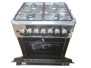 Cuisinière à gaz Roch 60x60- 4 feux-full option