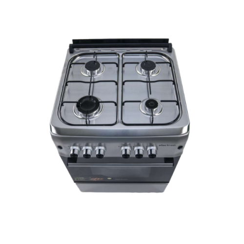 Cuisinière à gaz elactron 60X60 EL5757-4 FEUX