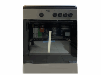 Cuisinière à gaz Beko FSG62000GS - 4 feux - 60 cm