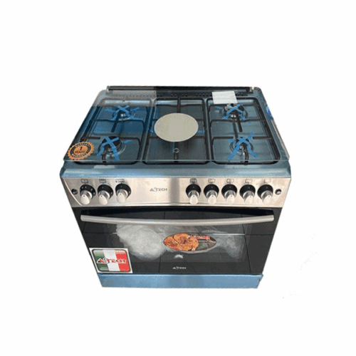 Cuisinière à gaz Astech CK92CRM 90*60- 5 feux