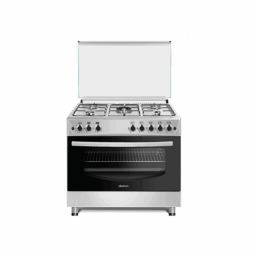 Cuisinière à gaz Elactron 90x60 - 5 feux - 90 cm