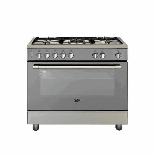 Cuisinière à gaz Beko GG15121DXPR - 5 feux INOX