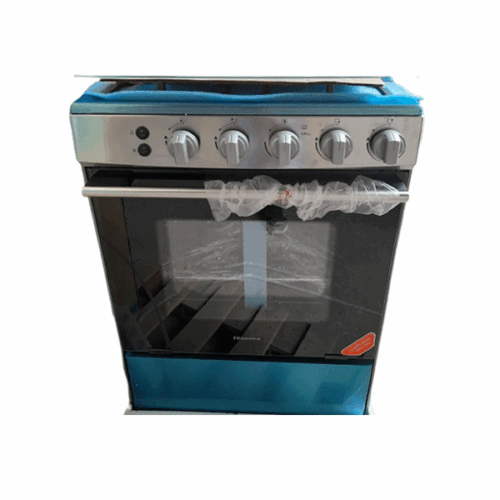 Cuisinière à gaz Hisense HFG60121X 60X60 - 4 feux