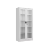 Armoire de rangement métallique avec 2 Portes vitrées - OZ-CAB111