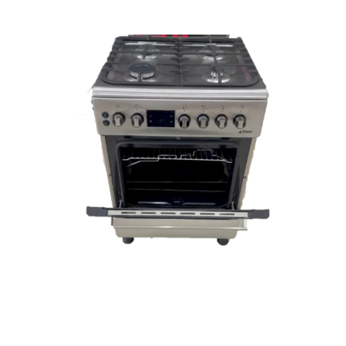 Cuisinière à gaz Astech CK66ELCF 60x60- 4 Feux