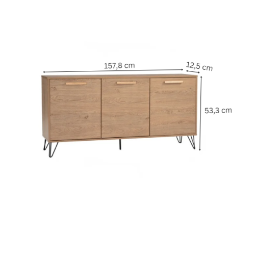 Commode SAMOS 1.49M - 344029 - (6 étagères)