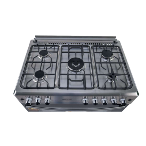 Cuisinière à gaz Elactron 90x60 - 5 feux - 90 cm