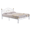 Lit Queen Size HALDEN Blanc - 6567115